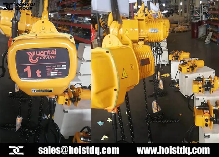 1 Ton Electric Chain Hoist for Sale to Sri Lanka