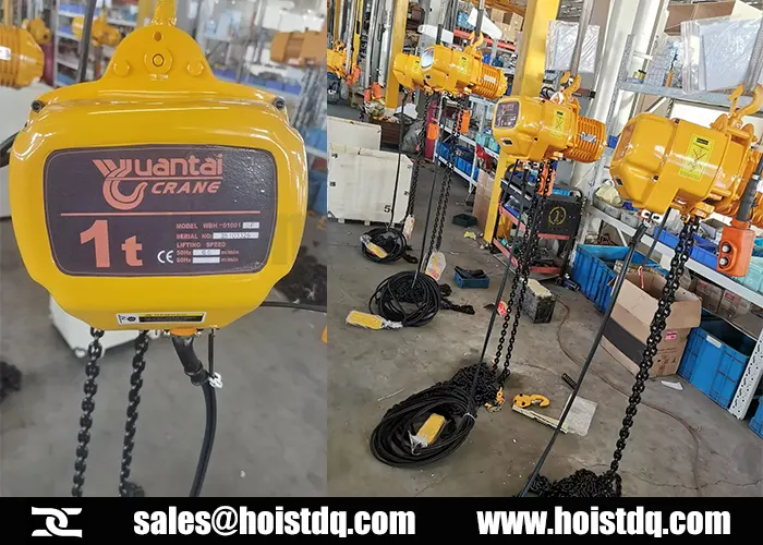 1 ton electric chain hoist Sri Lanka