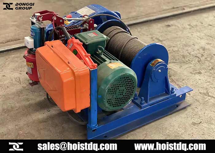 Electric Winch Supplier – 1 Ton JM Winch Exported to Bahrain