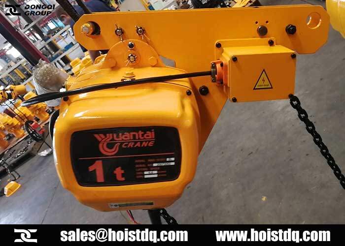 Chain Hoist: 1 Ton Low Headroom Electric Chain Hoist for Serbia