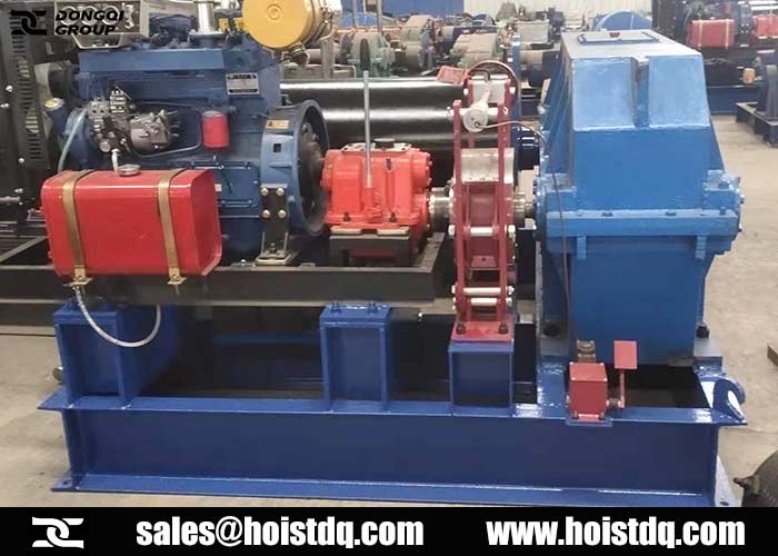 Winch Machine: 10 Ton Diesel Winch for Sale to Philippines