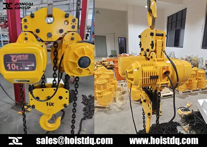 10t electric chain hoist for sale to Pakistan