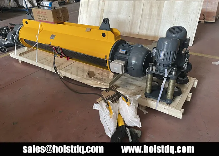 10 ton electric wire rope hoist Indonesia
