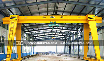 10Ton A Leg Electric Hoist Gantry: Span Length: 12~30m, Loading Capacity: 3.2~20t, Lifting Height: 6~12m