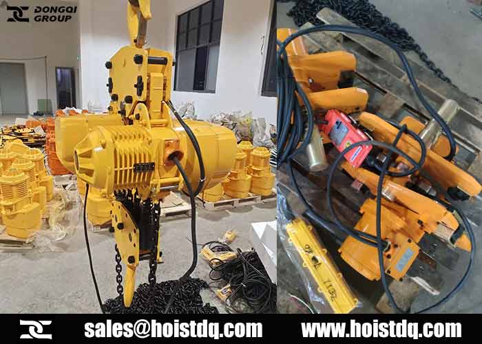 10 ton low headroom chain hoist for sale