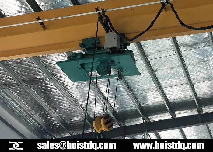 10 Ton Metallurgical Hoist for Foundry Applications in Mexico