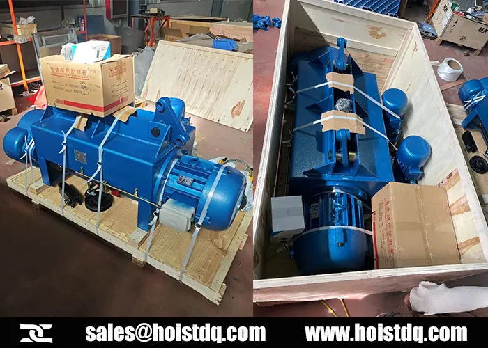 10 ton metallurgical electric hoist to mexico