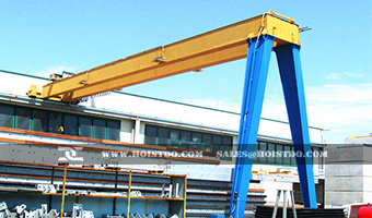 10 Ton Single Girder Semi Cranes: Lifting Capacity: 2~16 ton, Span Length: 5~20m,Lifting Height: 6~12m