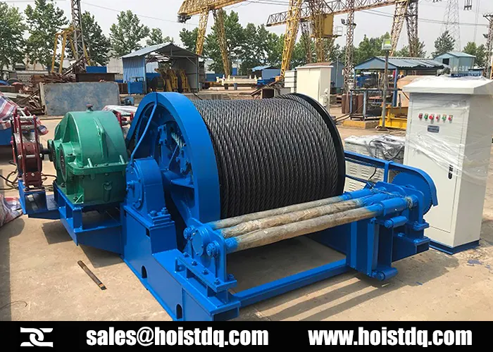Low-Speed 10 Ton Electric Winch for Construction in Mexico