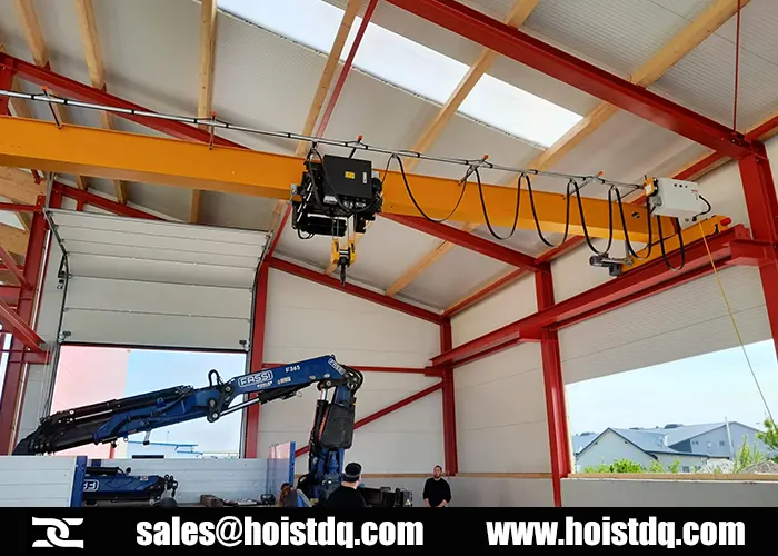 FEM Standards 15 Ton Electric Hoist for DR Manufacturing Plants 3 15 ton electric hoist in DR manufacturing plant