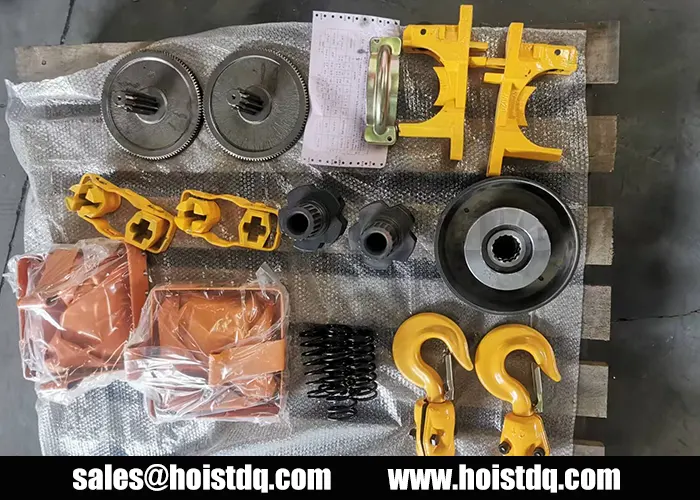 2 Ton Electric Chain Hoist with Motorized Trolley in Lithuania 4 2 ton electric chain hoist spare parts Lithuania