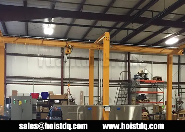 2 Ton I Beam Crane System for Saudi Arabia Maintenance Workshop 1 2 ton I beam crane Saudi Arabia