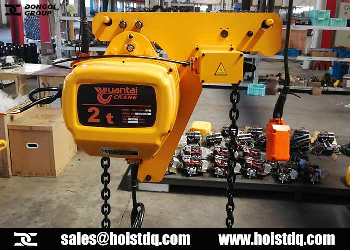 Electric Chain Hoist: Effortless Maintenance Work at Low Headroom