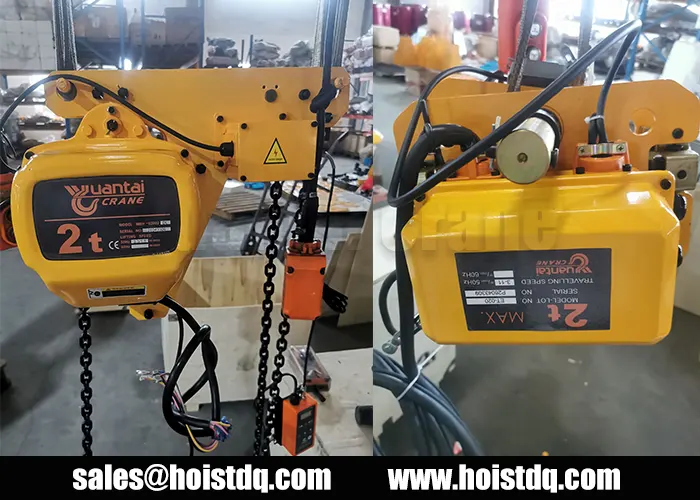 2 ton low headroom chain hoist Malaysia