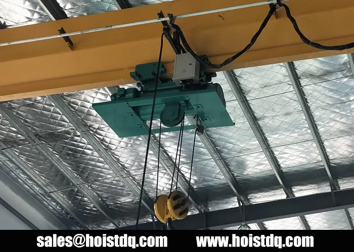 2 ton metallurgical hoist for Cyprus foundry