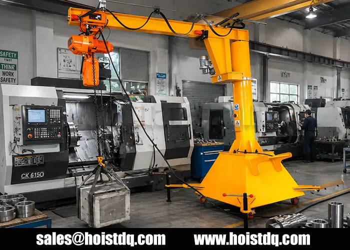 2 ton mobile jib crane Australia