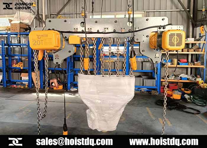 Double Speed 20 Ton Electric Chain Hoist for Sale Philippines