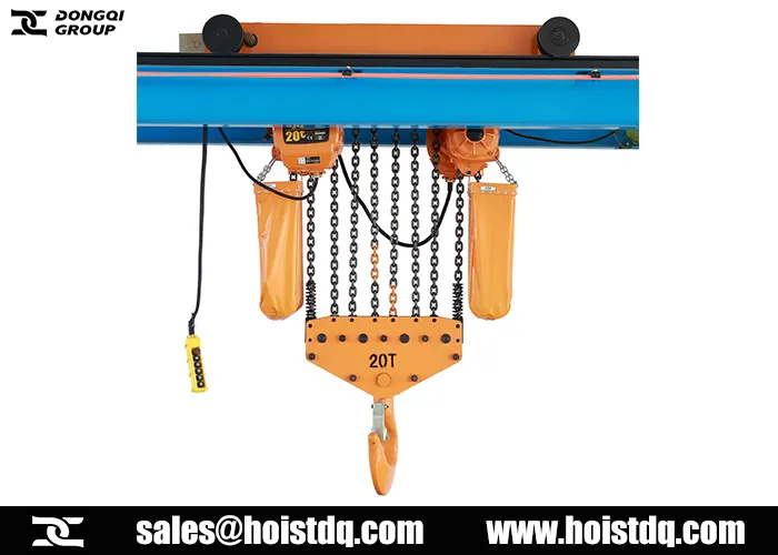 20 ton variable speed chain hoist for sale to Canada