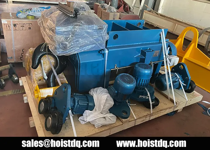 20 Ton Wire Rope Hoist for Precast Concrete Plant in Brazil 3 20 ton wire rope hoist for Brazil precast plant