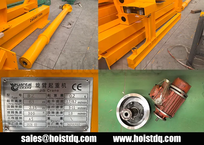 200kg explosion proof jib crane for sale Saudi
