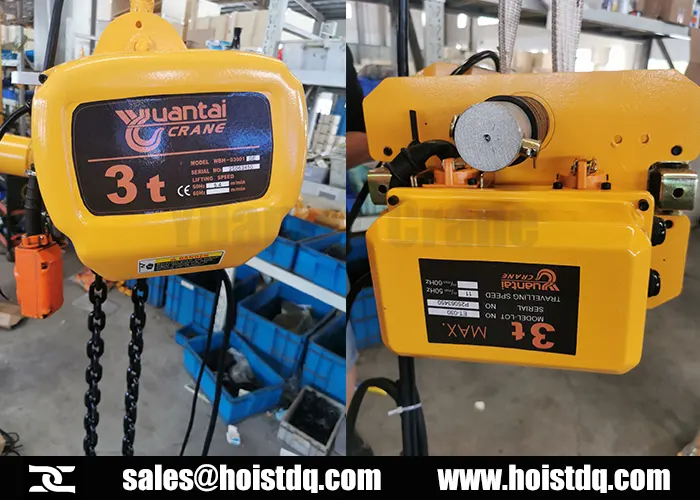 3 ton electric chain hoist for sale malaysia
