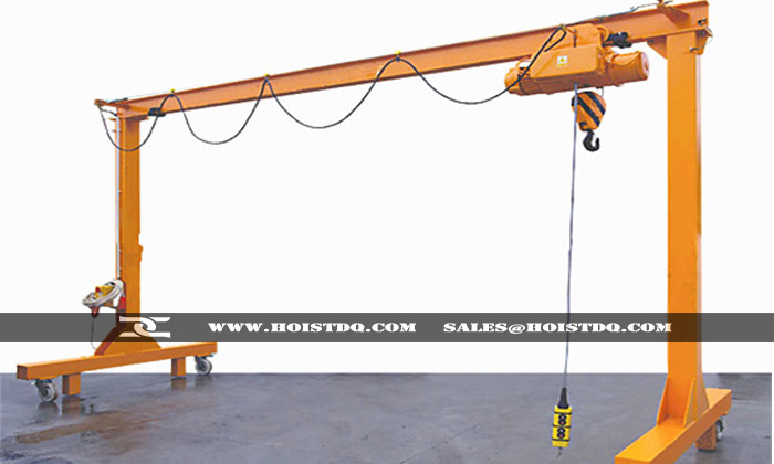 3 ton Chinese portable gantry crane for sale