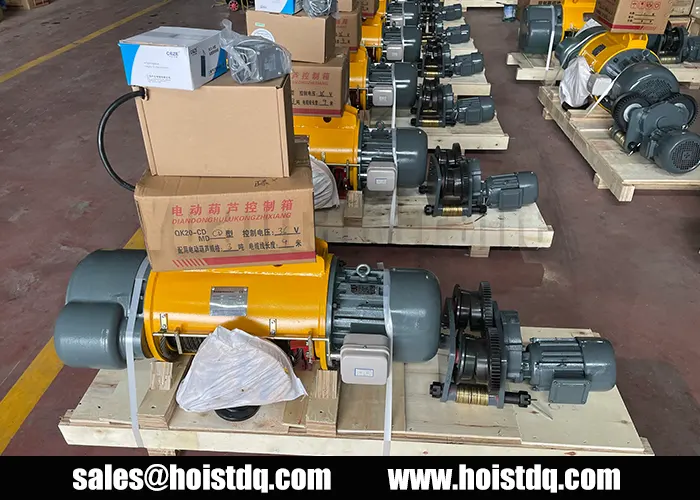 3T 5T 10T CD Wire Rope Hoists Supplied to Azerbaijan Distributor 6 3 ton wire rope hoist Azerbaijan