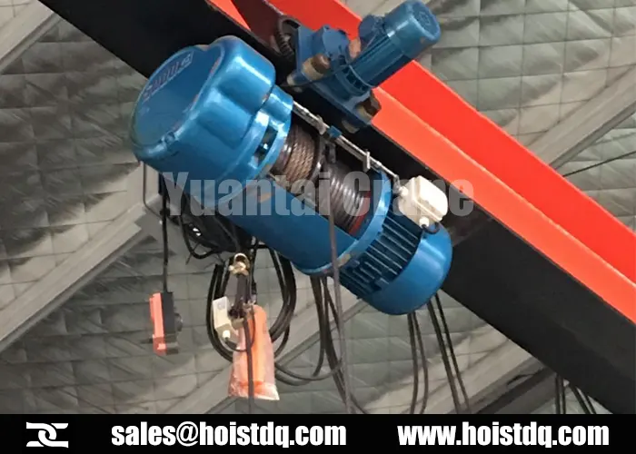 3 Ton Electric Hoists Supplied to a Machining Workshop in Indonesia