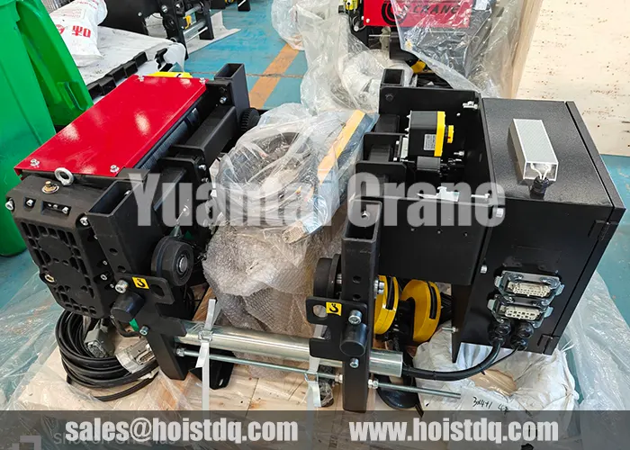 3 ton 12m European wire rope hoist myanmar