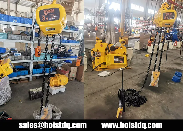 1 - 7.5 Tons Electric Chain Hoists for Paraguay Industrial Equipment Distributor 3 3 ton 5 ton electric chain hoist for sale Paraguay