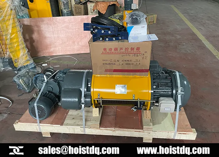4 ton double speed hoist peru