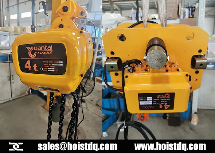 4 ton electric chain hoist for sale malaysia