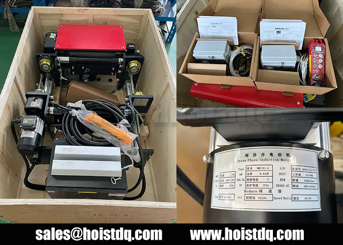 4 ton European electric hoist for sale Malaysia