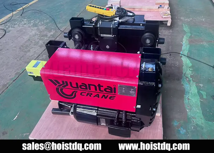 4 ton European electric wire rope hoist Malaysia