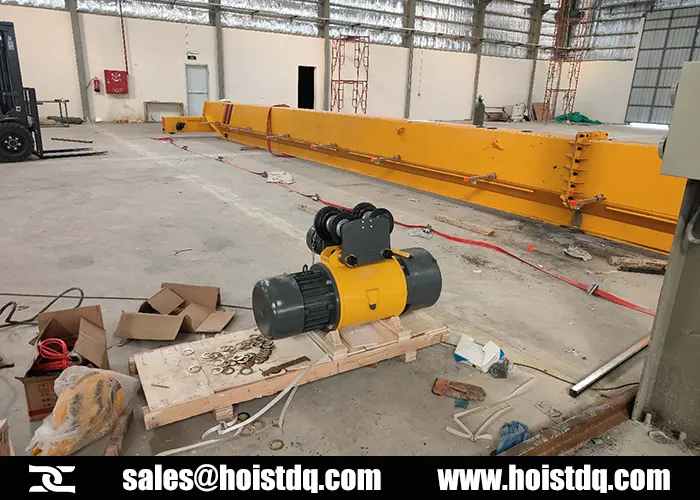 5 ton 10 ton double speed wire rope hoists assembly in kenya