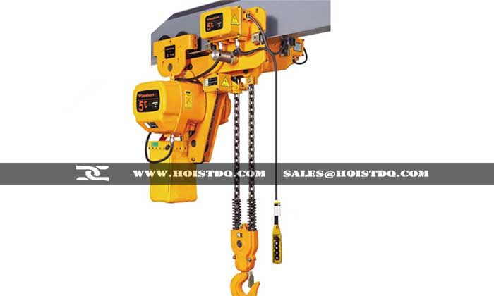 5 ton low headroom hoist