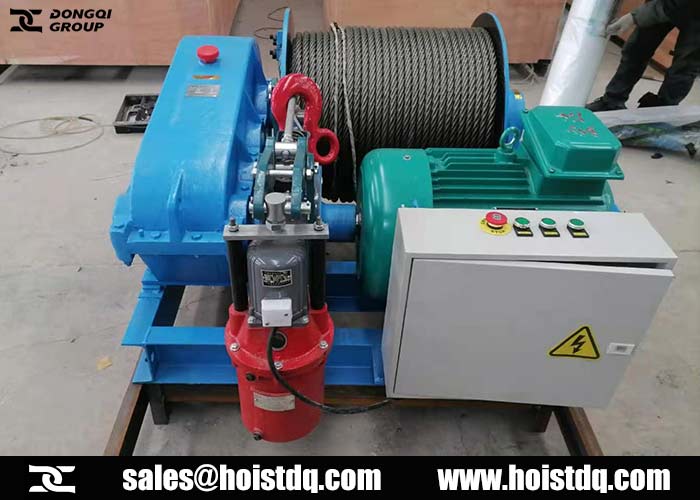 JM Winch for Sale – 5 Ton Electric Winch for Pakistan Project