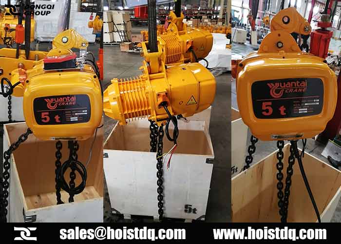 Electric Chain Hoists for Easy Load Handling in a Salt Plant