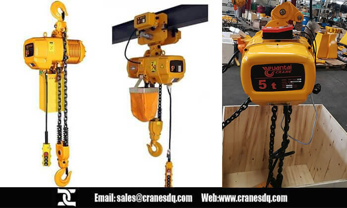 5 ton hoist: chain hoist, wire rope hoist, hand hoist, electric hoist | Dongqi 5 ton hoist