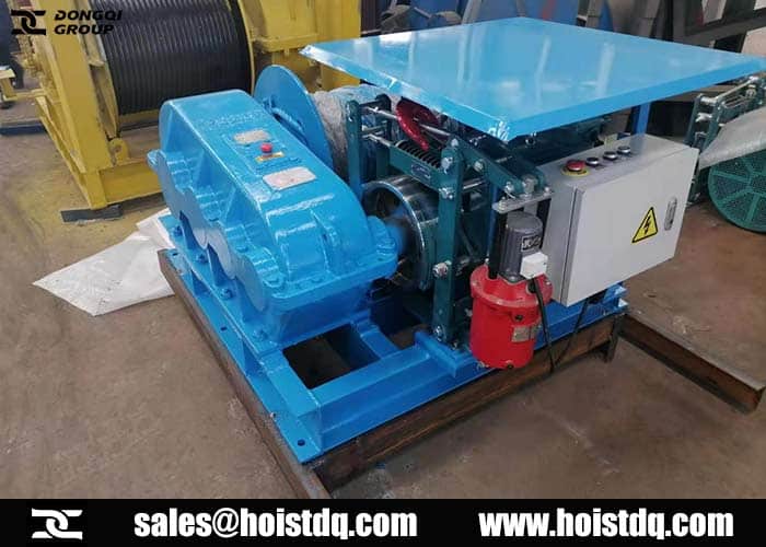Electric Winch Oman – JM 5 Ton Winch for Construction Project in Oman