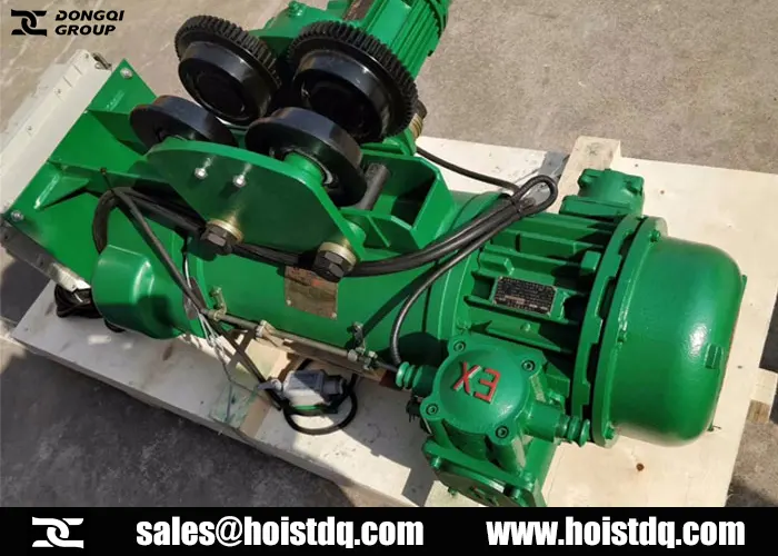 5 ton explosion proof electric hoist for sale to saudi arabia