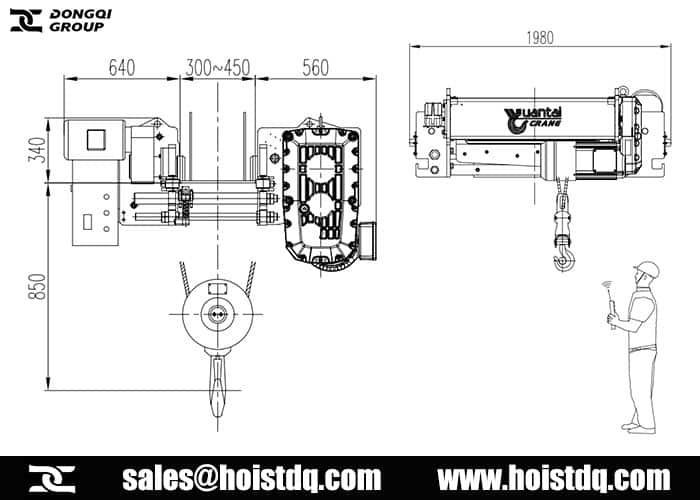 5 ton fem hoist for sale Sri Lanka design drawing