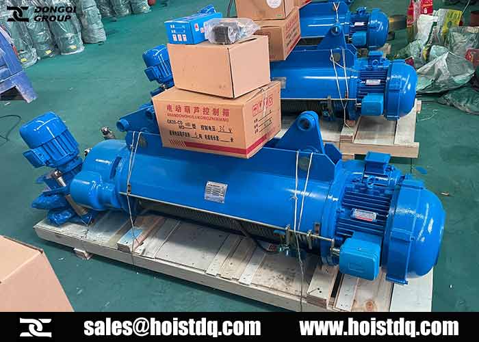 5 ton wire rope hoist for sale to Philippines