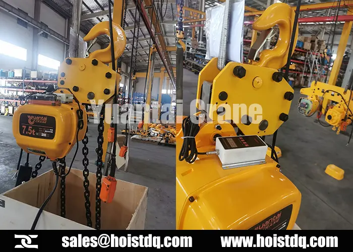 7.5 ton electric chain hoist philippines
