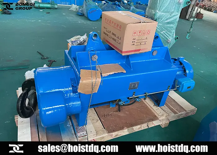 7 ton metallurgical electric hoist to mexico 1