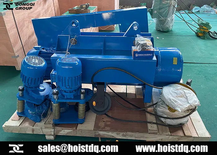 7 Ton Metallurgical Electric Hoist For Sale To Mexico 1 7 ton metallurgical electric hoist to