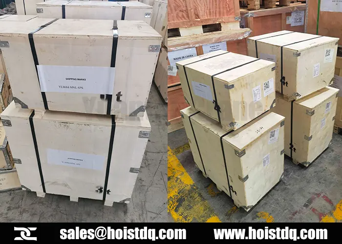 8 units electric trolley chain hoists to malaysia