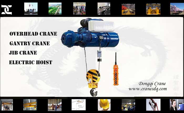 One Ton Hoist- Double speed electric hoist