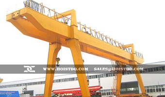 10 Ton “A” Double Girder Crane: Span Length: 18~35m, Loading Capacity: 5~200t, Lifting Height: 6~12m