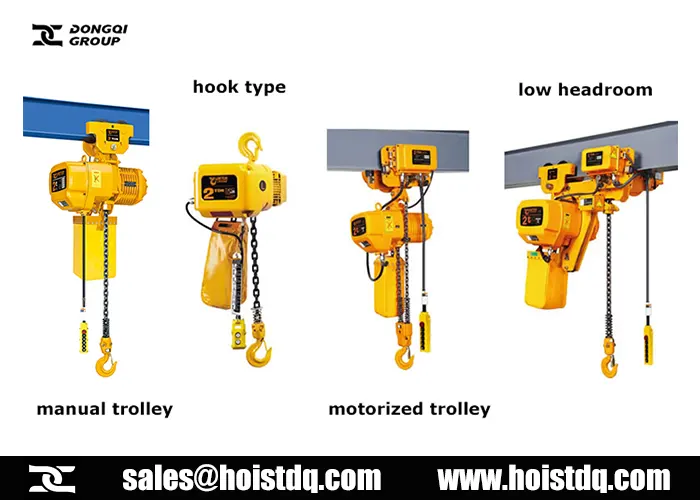 Portable electric hoist, Types of portable electric hoists for sale, Electric host supplier